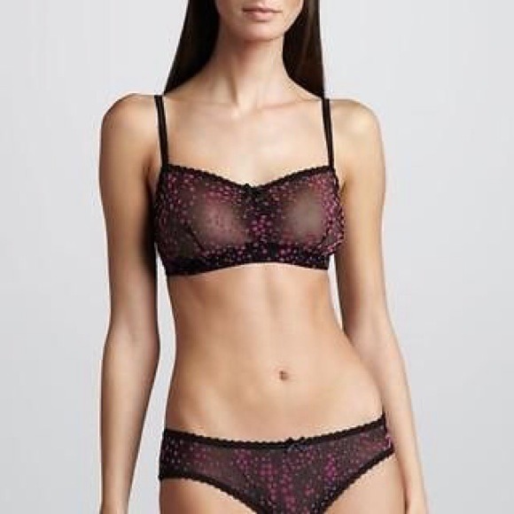 Cosabella Tops - NEW! Cosabella Narini Sheer Mesh Bandeau Bralette