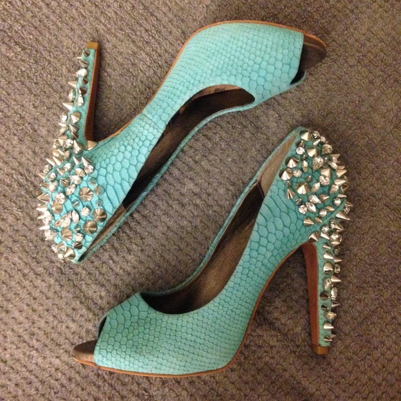 Sam Edelman Lorissa Pumps in Aqua
