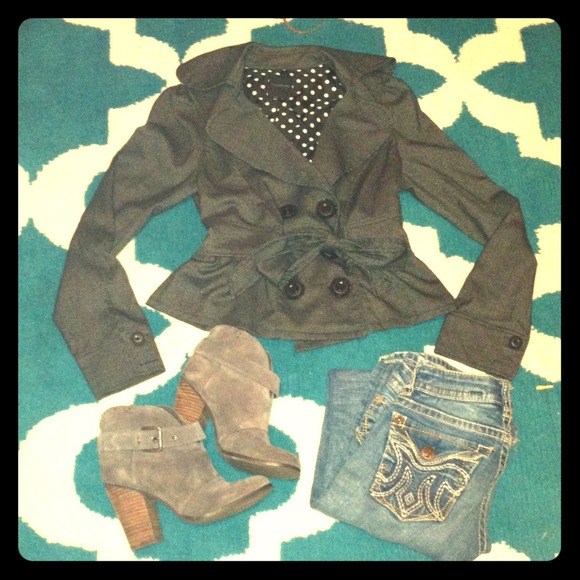 ***BUNDLED*** Polka dot jacket