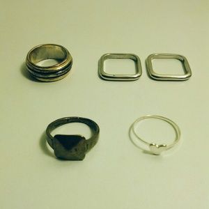 BUNDLE Brandy Melville & Forever 21 Rings