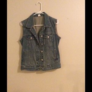 J Crew Denim vest
