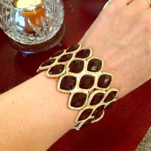 Black and Gold Bracelet