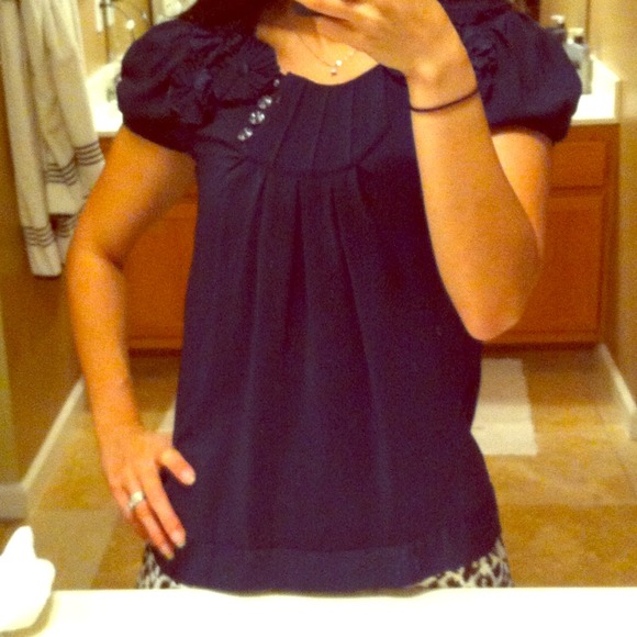 Anthropologie beautiful silk blouse reposh