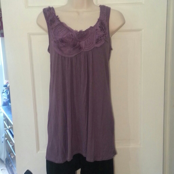 Soma livy tank purple top