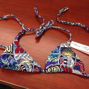 Mara Hoffman Quilts braided bikini top