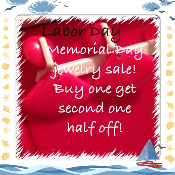 jewelry sale buy 1 get second one half off