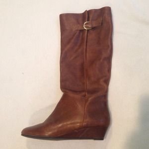 $50pp Steve Madden Intyce Boots, Size 7, Cognac
