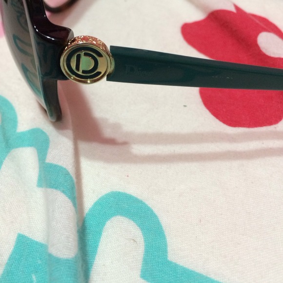 Oversize Dior sunglasses