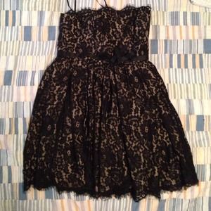 Women's Party Dress. Black Lace 10
