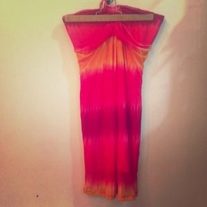 Guess chiffon sexy dress