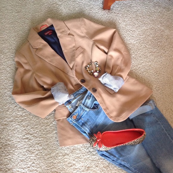 Tan blazer