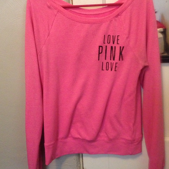 Love pink sweatshirt - Picture 1 of 2