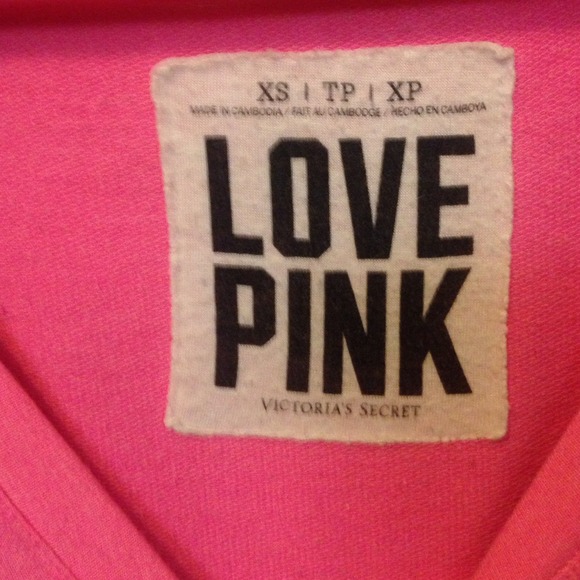 Love pink sweatshirt - Picture 2 of 2