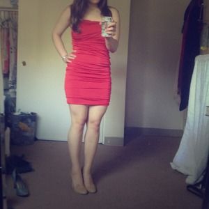 Red Tube Dress