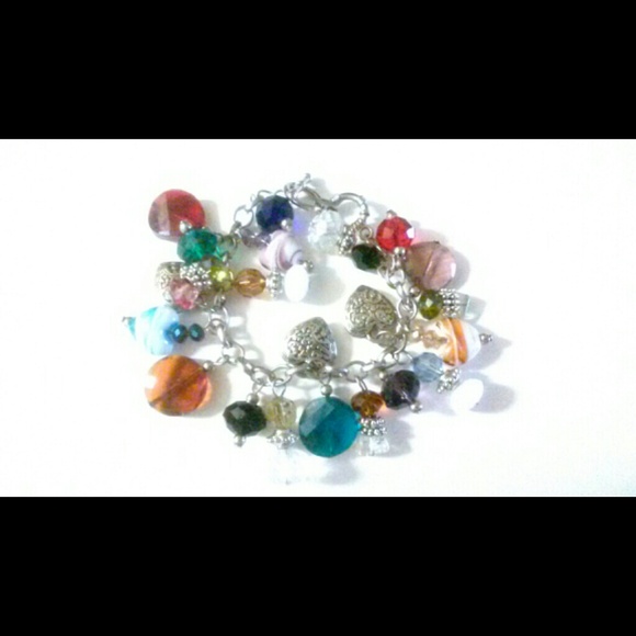 Chunky charm bracelet!