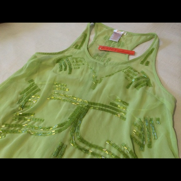 Esley sleeveless sequin tank