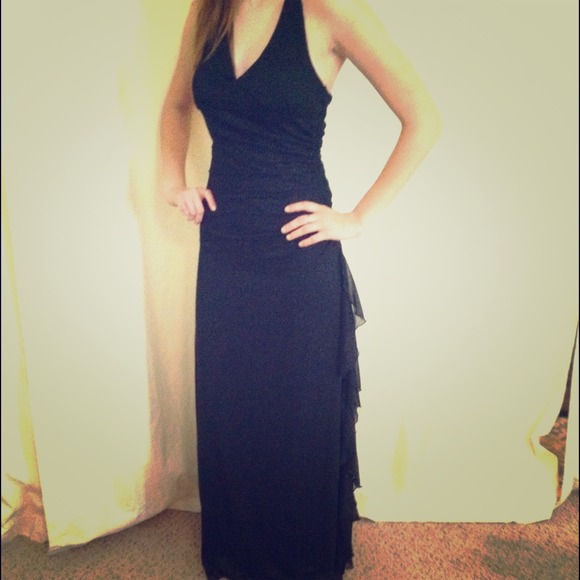 Stunning Black Sparkly Gown