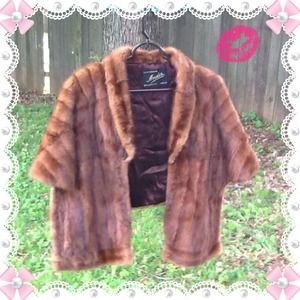❤️🌹❤️BEAUTIFUL VINTAGE 🌿 MINK STOLE❤️🌹❤️
