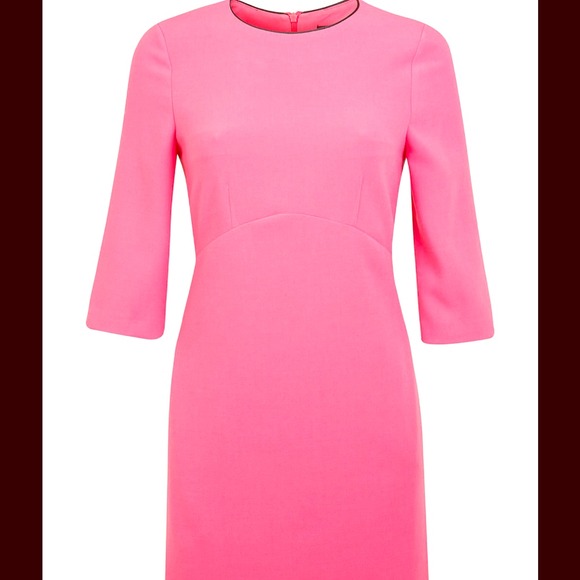Classy Pink Shift Dress Size XS