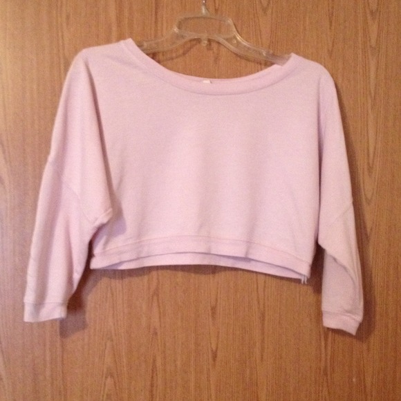 Sweater crop top