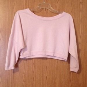 Sweater crop top