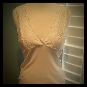 White top. 100% cotton.