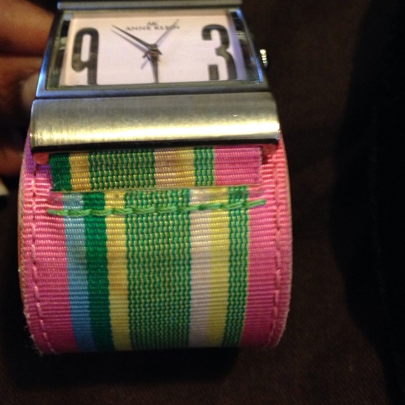 Multi colored Anne Klein watch - Picture 2 of 3