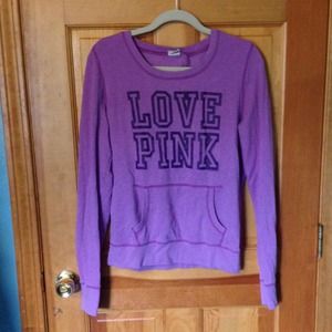 Pink sweatshirt