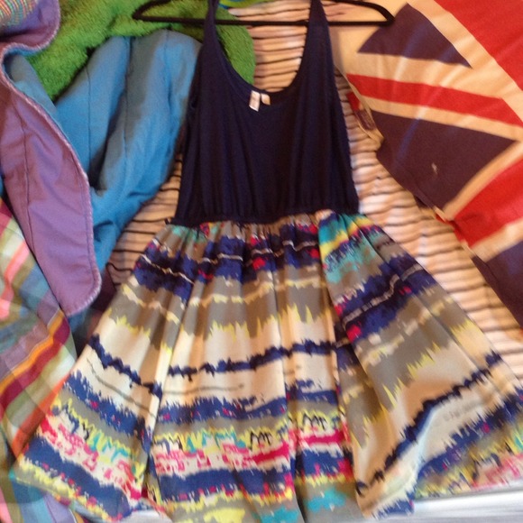 Watercolor dress