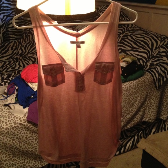 Baby pink tank