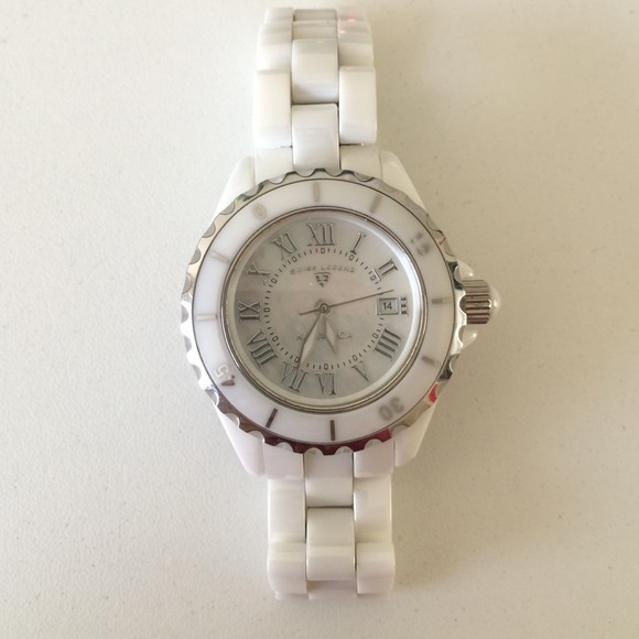 Swiss legend women ceramic watch