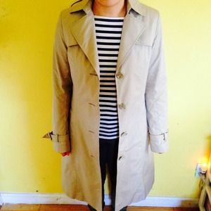 Uniqlo long trench coat