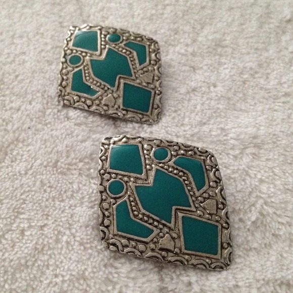 Aztec-like Earrings
