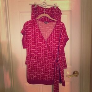 Apt 9 Blouse and skirt