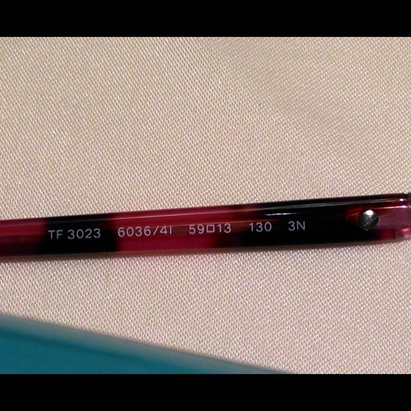 🚫SOLD🚫Tiffany & Co. Purple Sunglasses NWOT - Picture 4 of 4