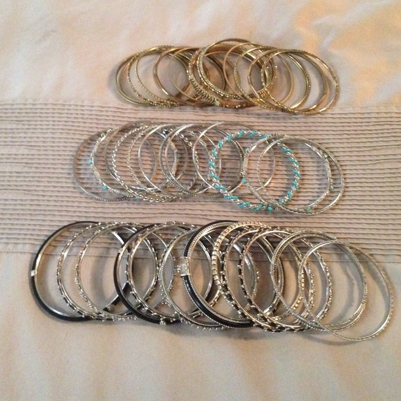 Assortment of costume bracelets