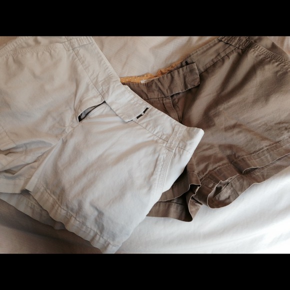White and Khaki J Crew Chinos