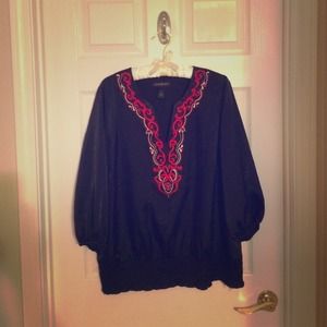 Embroidered blouse