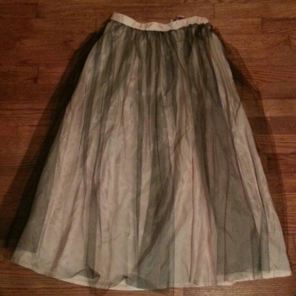 Layered Skirt & bebe shirt bundle