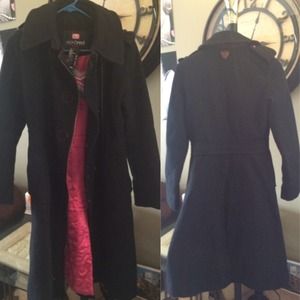 Long black coat