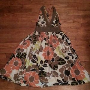 Floral dress & coral top bundle