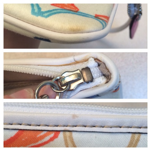 🚫BUNDLED🚫Coach pastel scribble wristlet - Picture 4 of 4