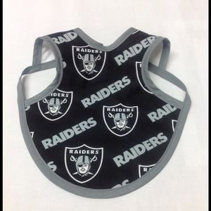 Raiders Baby Apron Bib