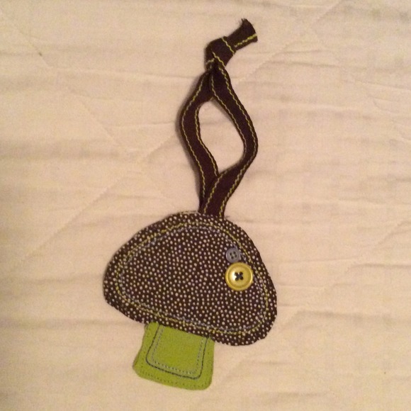 Mushroom Luggage Tag