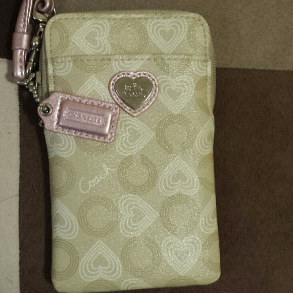 Coach wristlet