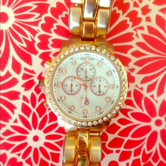 Charming Charlie gold watch!
