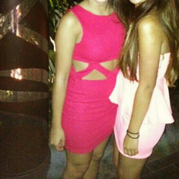 ASOS Petite Cutout Dress Size 6 - Picture 2 of 3