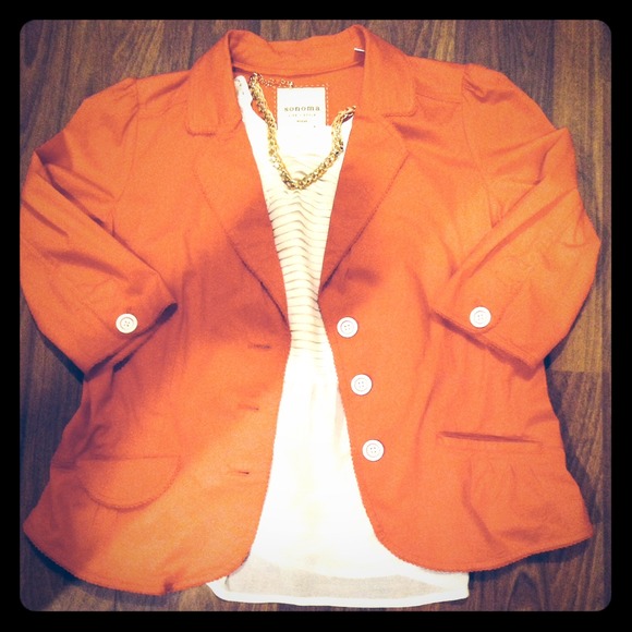 Bright Coral Blazer 1x