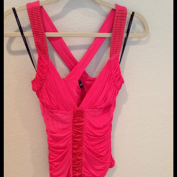 Bundled! Super sexy!!! Pink Bebe tank top - Picture 1 of 4