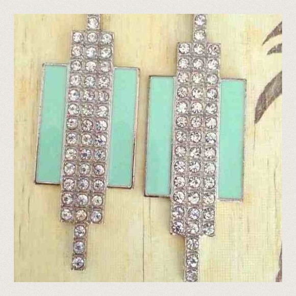 ⭐Teal Bundle jewels & matching Express Dress - Picture 2 of 4